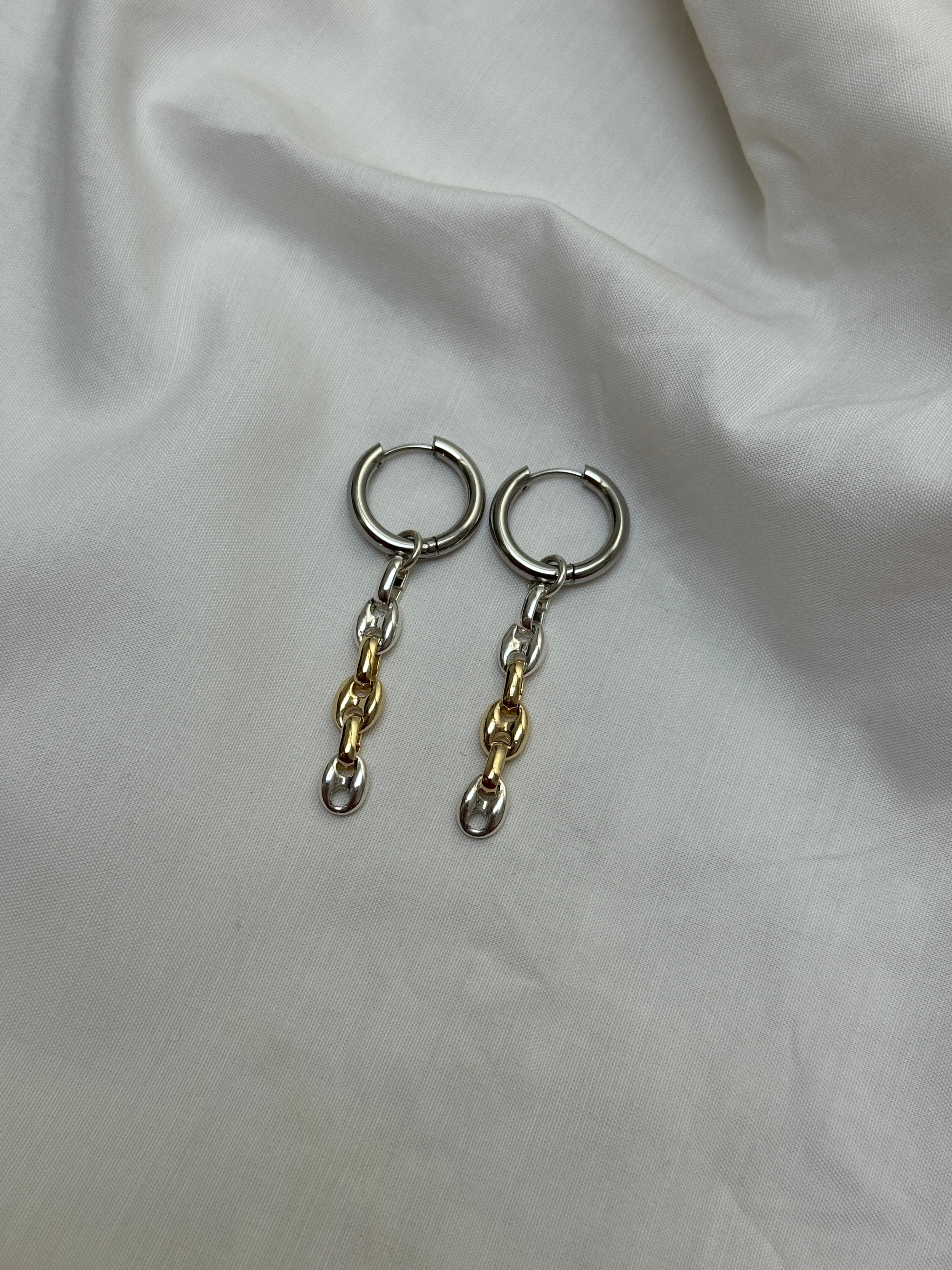 Paire petites créoles mix & match #6