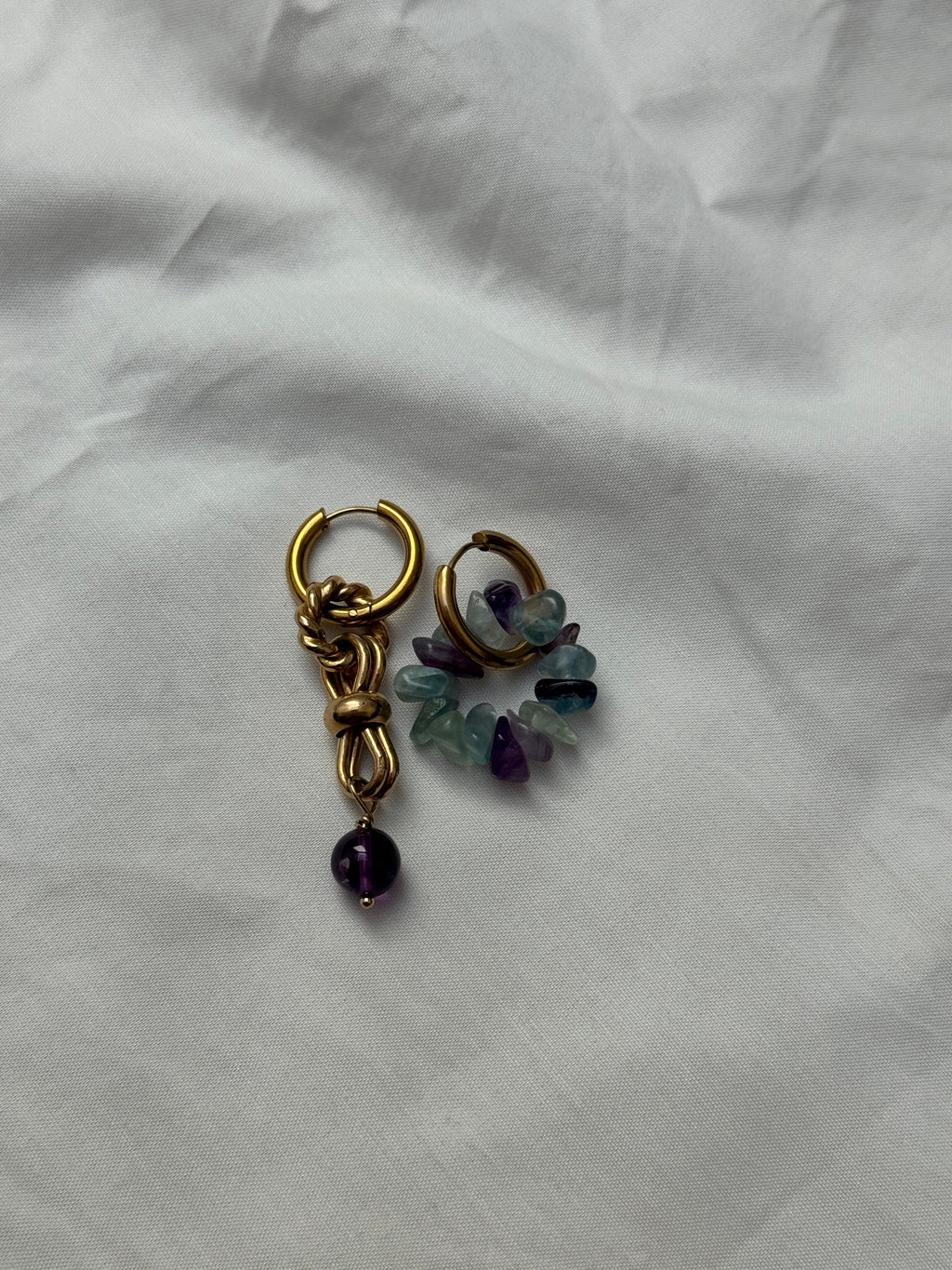 Mono créole dorée & perles diverses