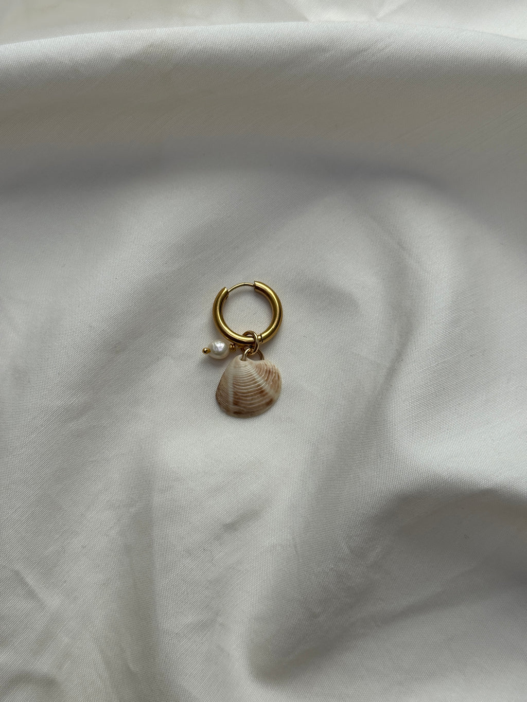 Mono créole dorée & coquillage coque #3