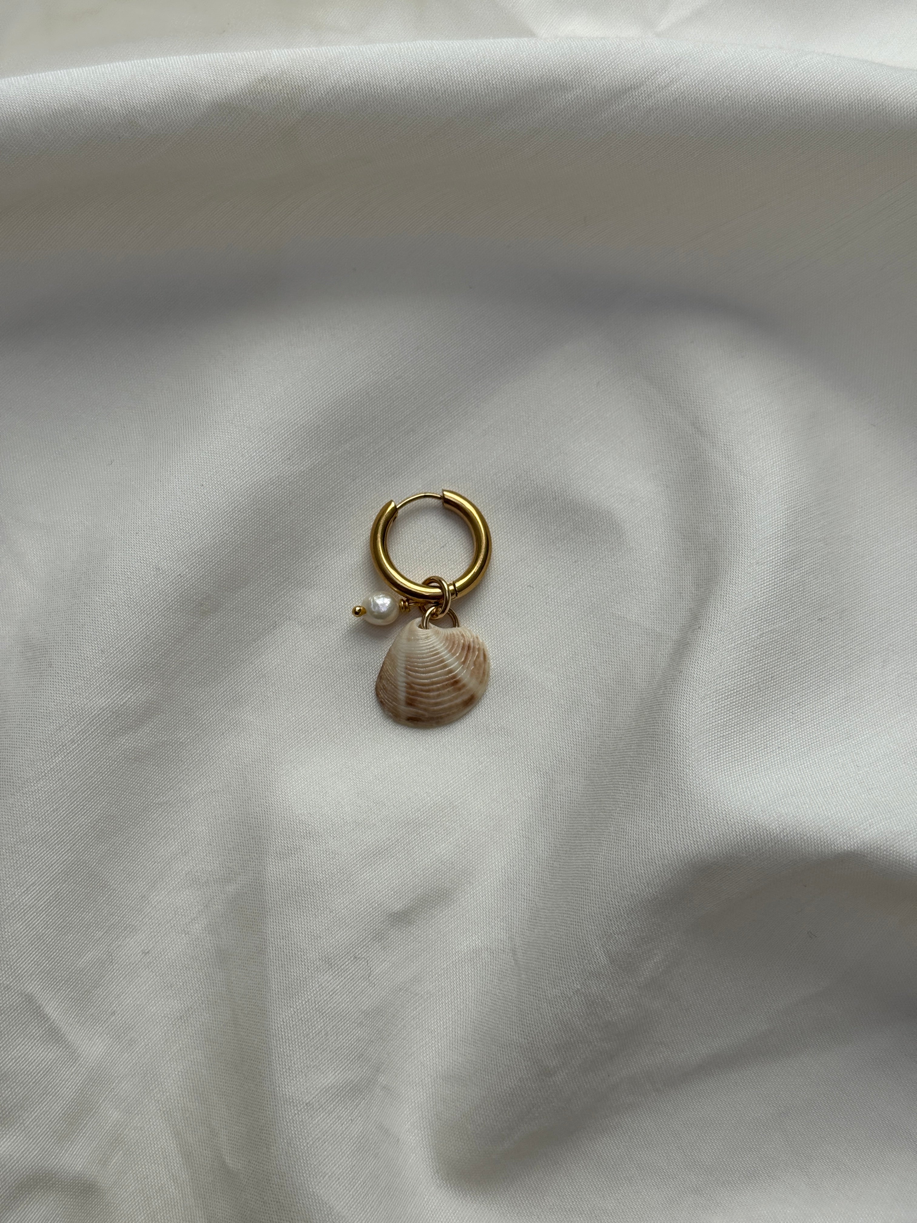 Mono créole dorée & coquillage coque #3