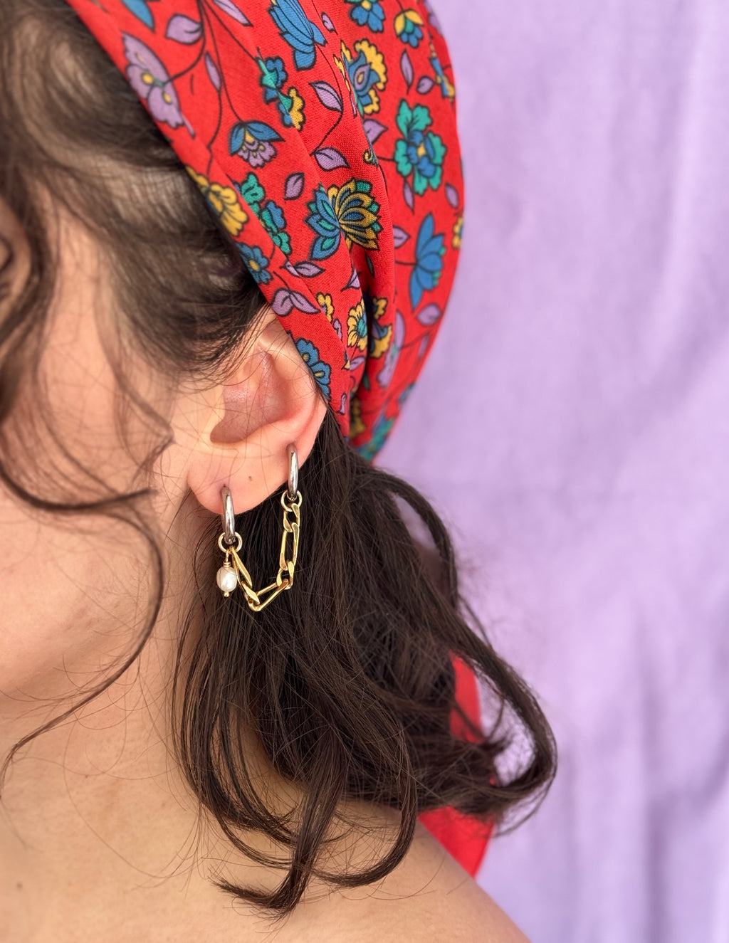 Double créoles Mix & Match