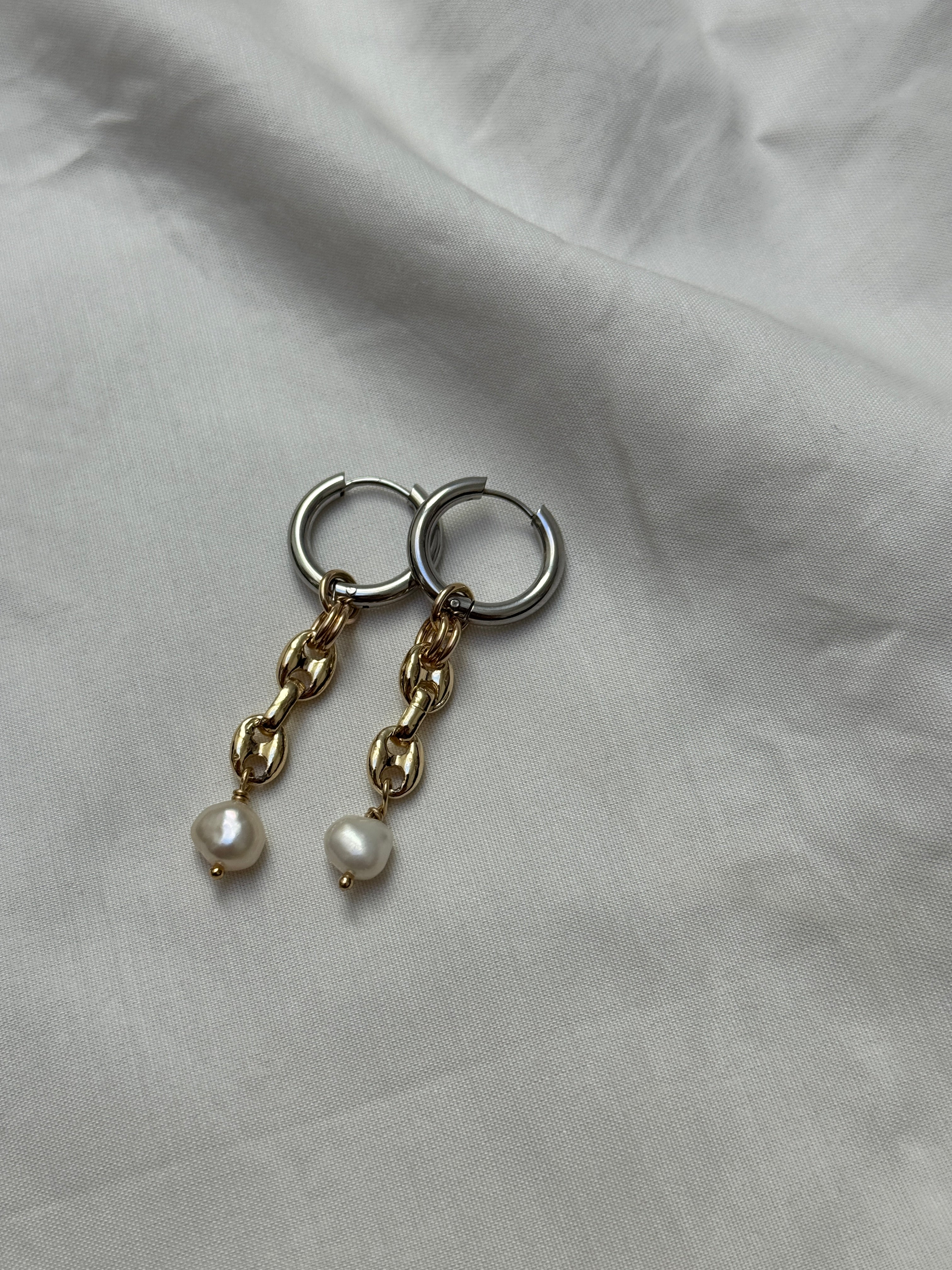 Paire petites créoles mix & match #6