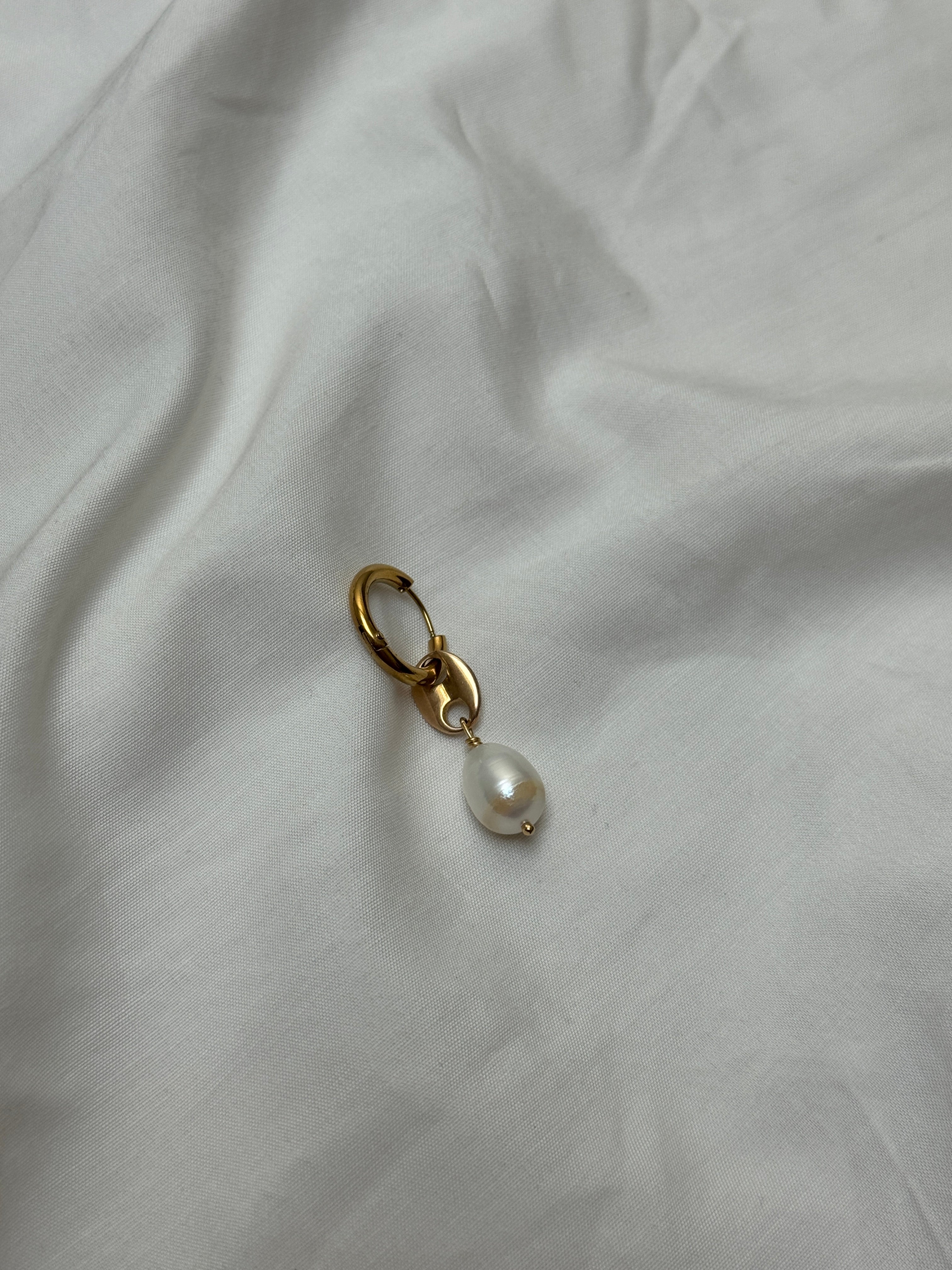 Mono créole dorée//grain de café & perle #2