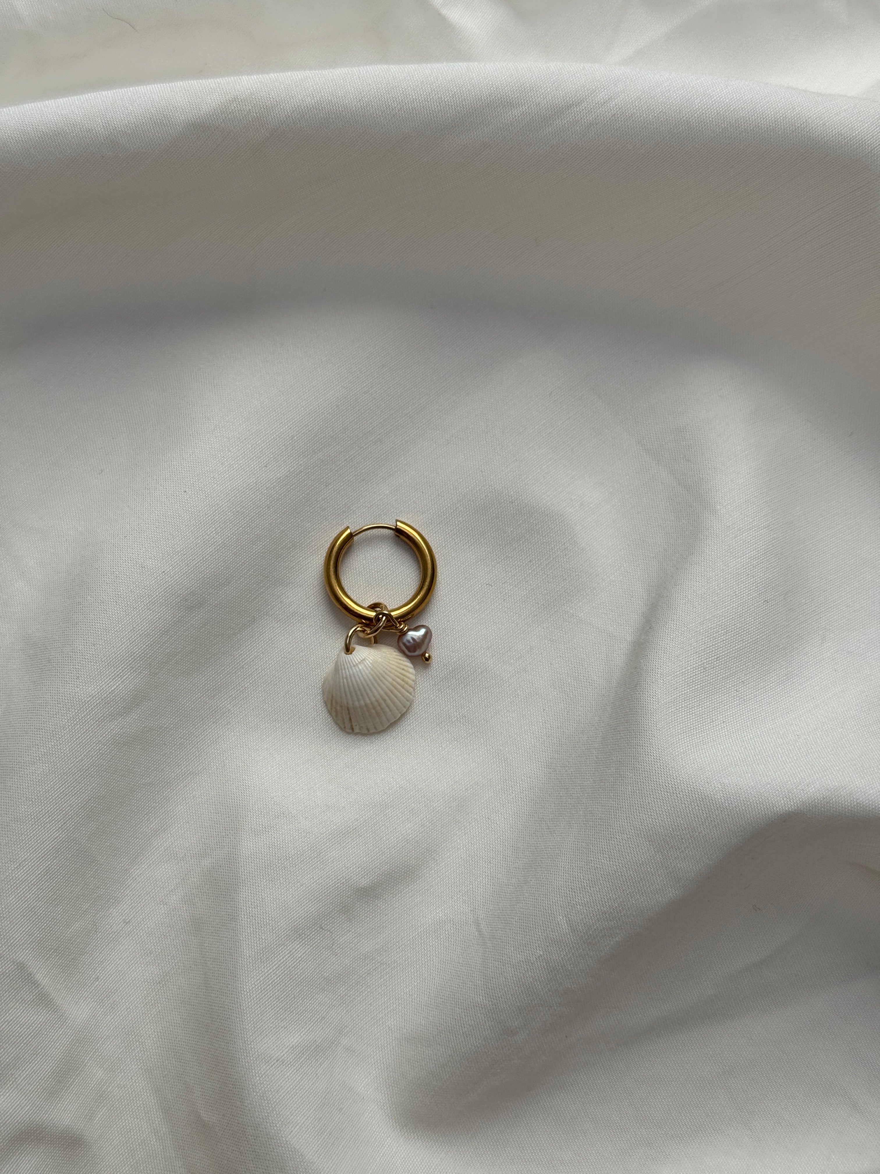 Mono créole dorée & coquillage coque #2