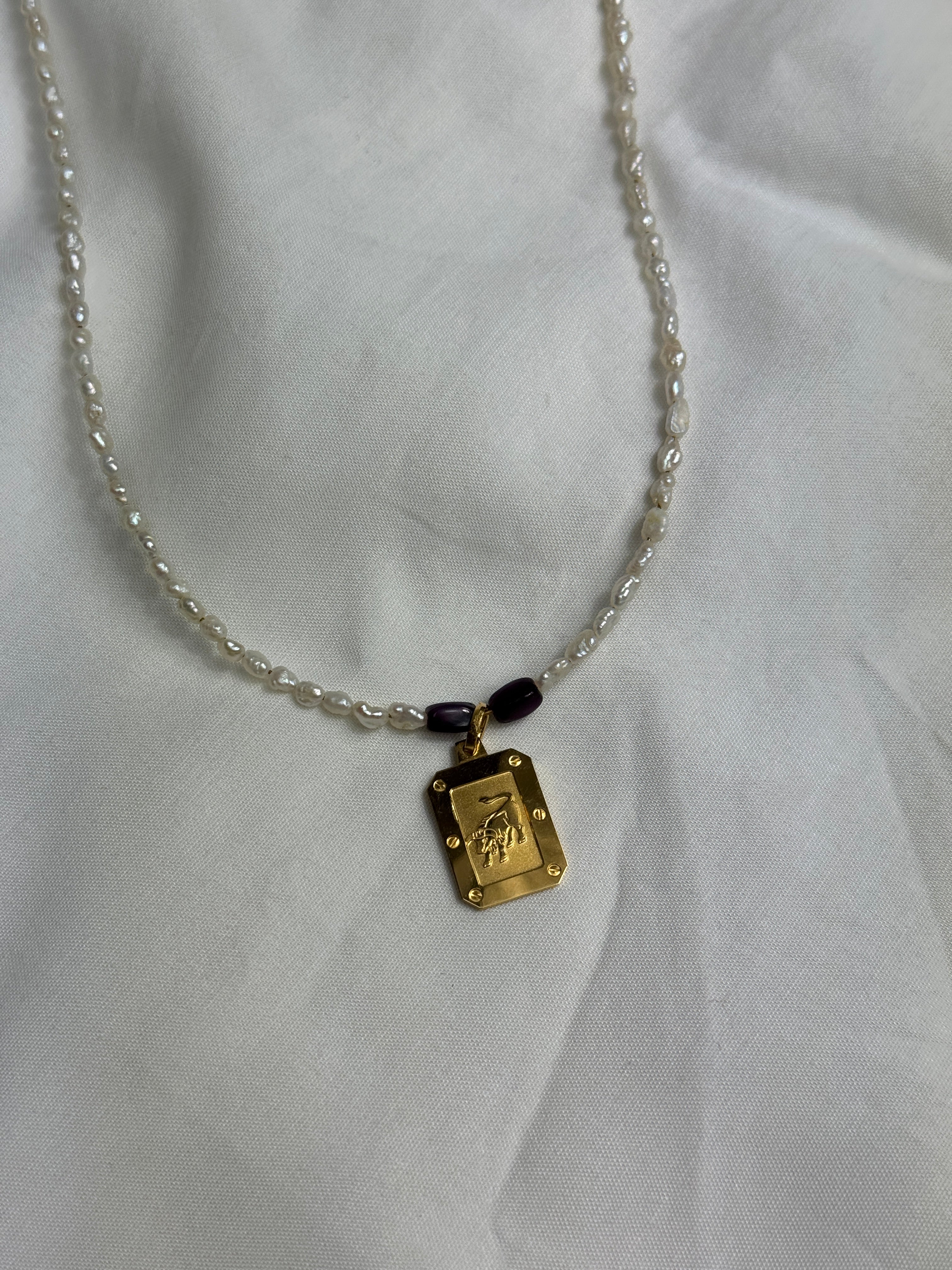 Collier Astro Taureau