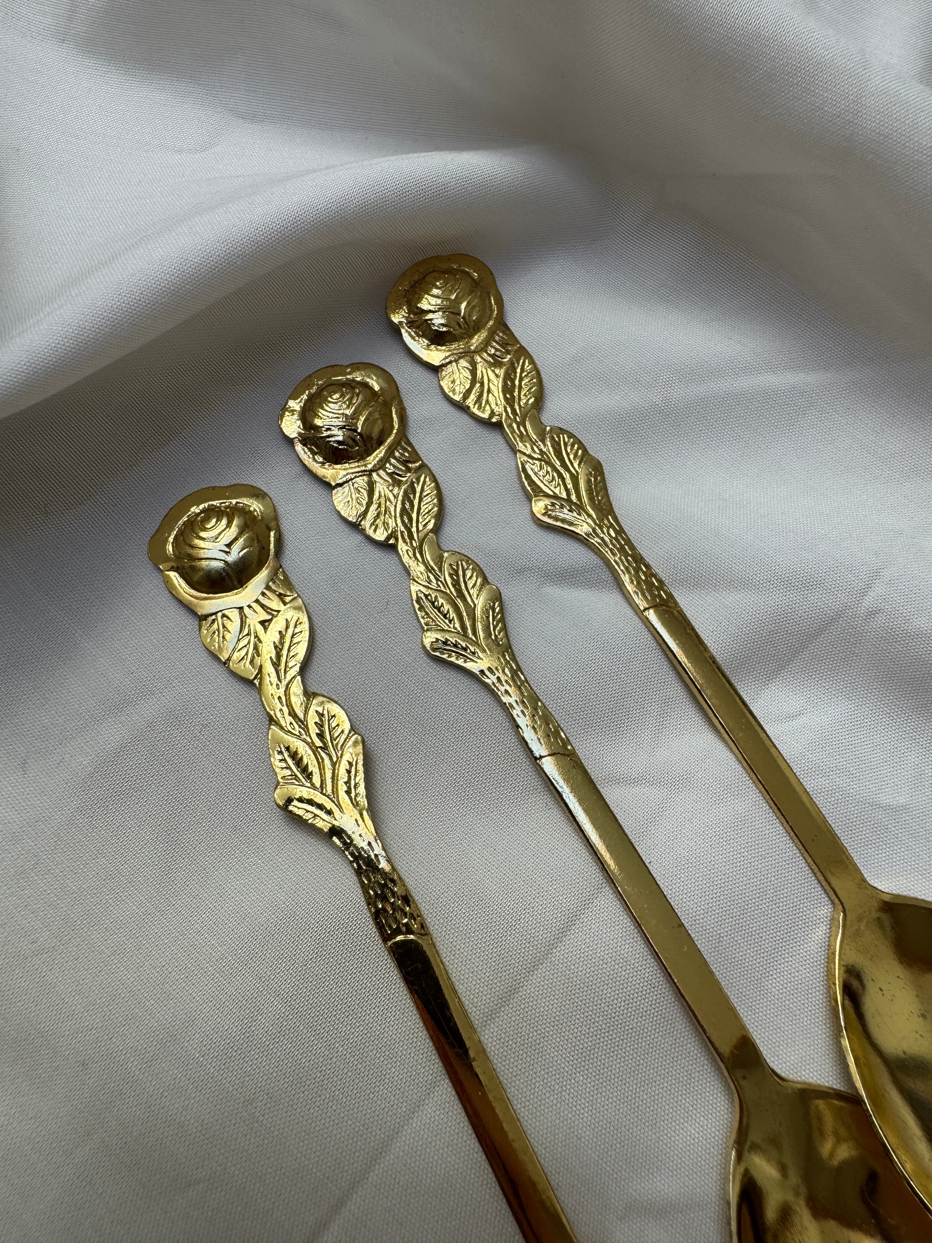 Bague Rose dorée #2