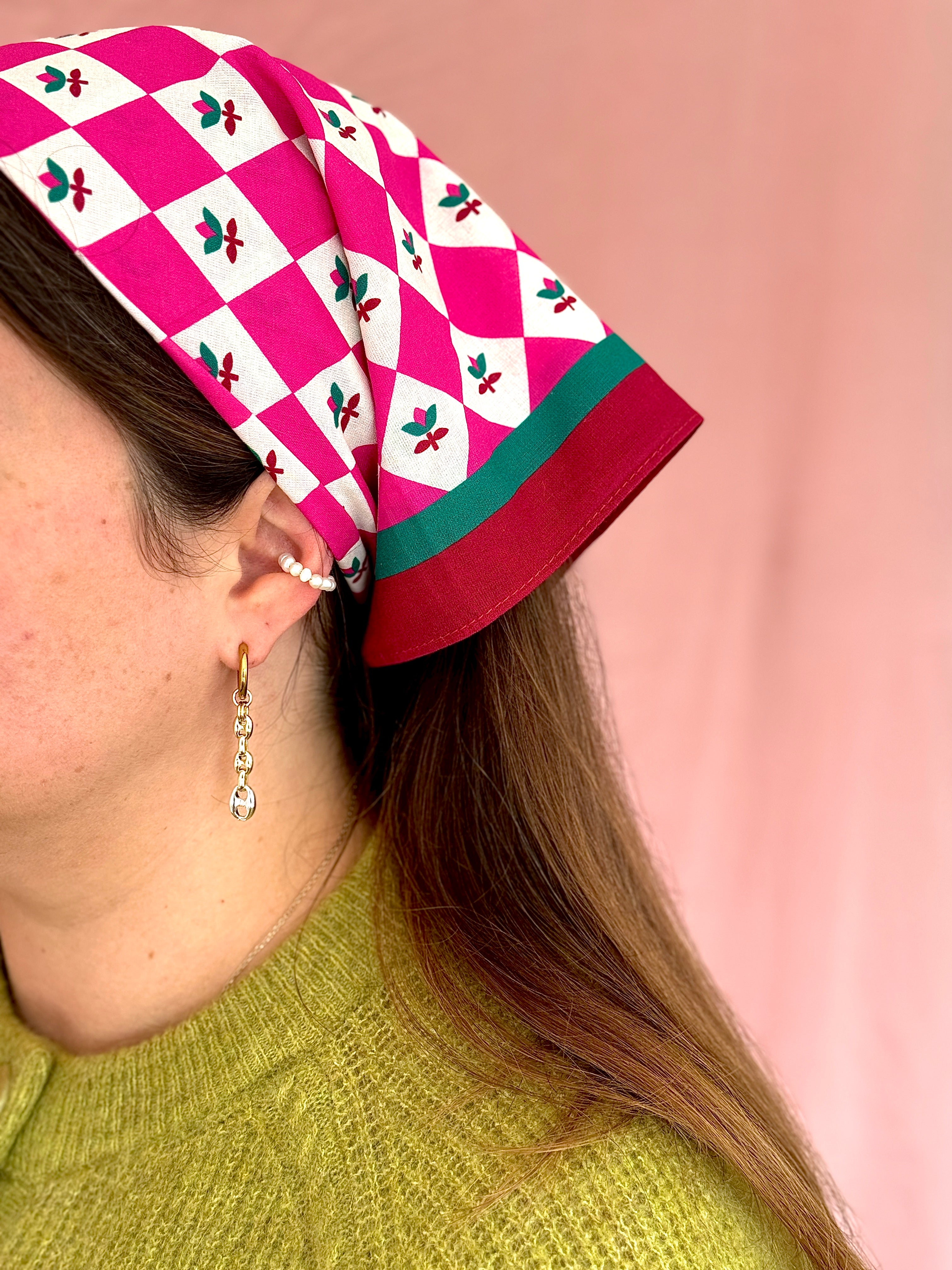 Paire petites créoles mix & match #5