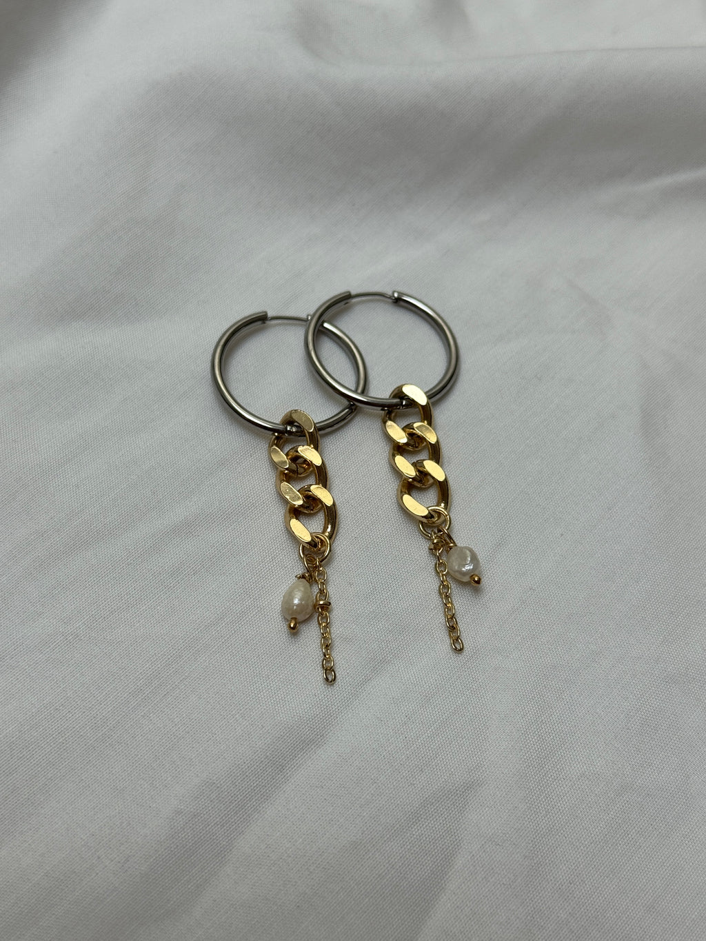 Paire grandes créoles mix & match #5