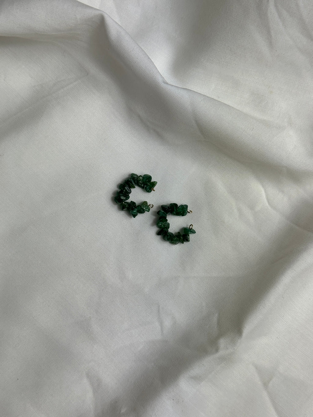 Earcuff en Jaspe vert