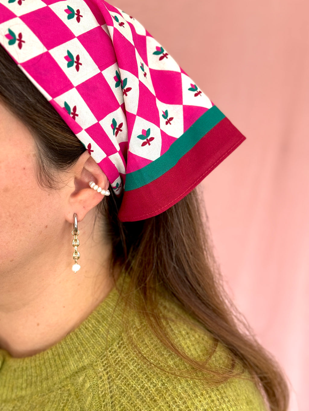 Paire petites créoles mix & match #6