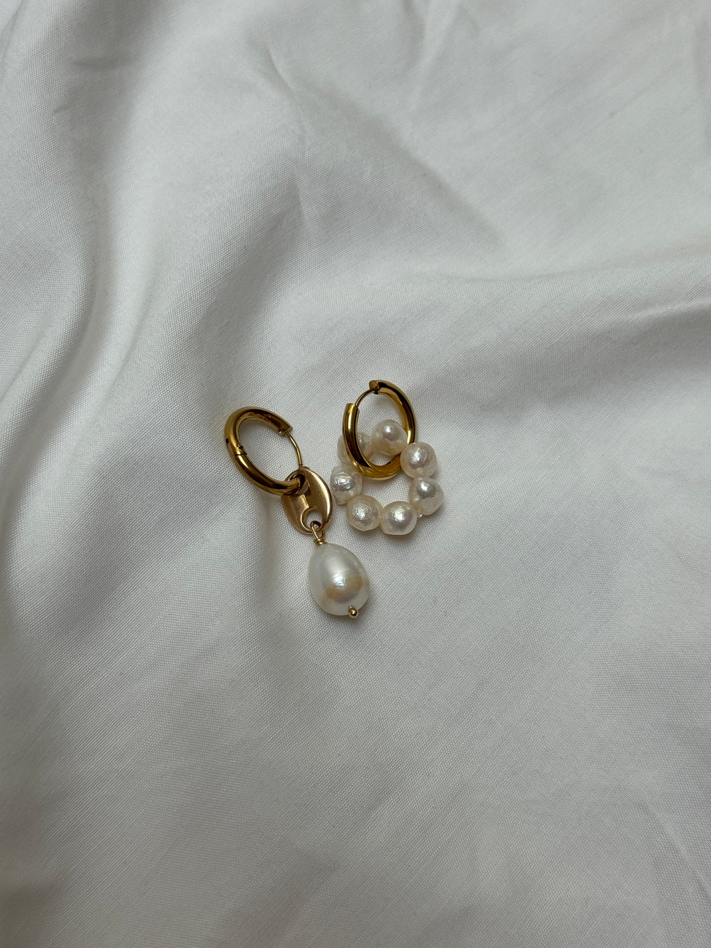 Mono créole dorée//grain de café & perle #2