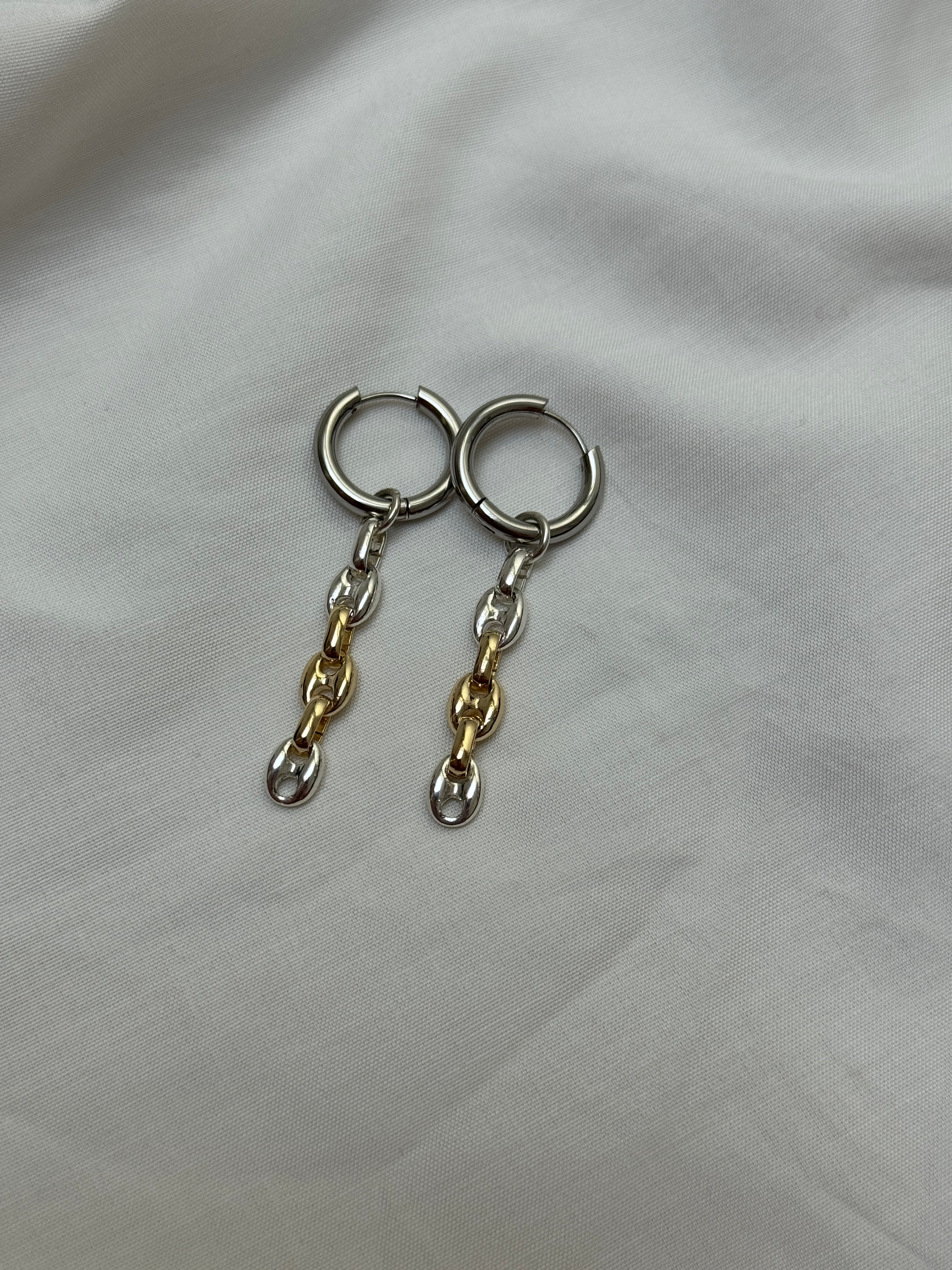 Paire petites créoles mix & match #6