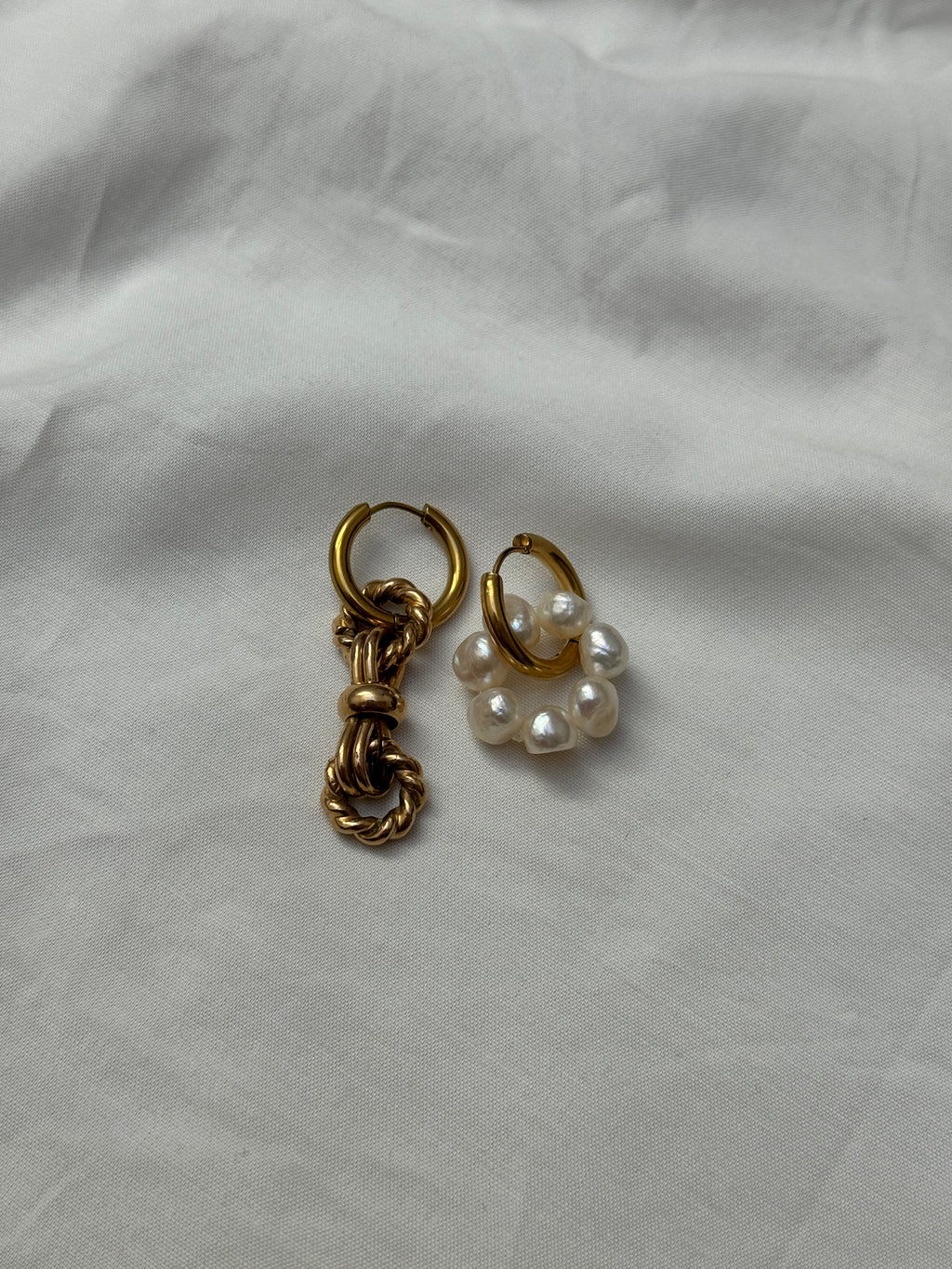 Mono créole dorée//chaîne ronds torsadés