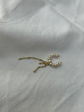 Earcuff perles d'eau douce & chaînes