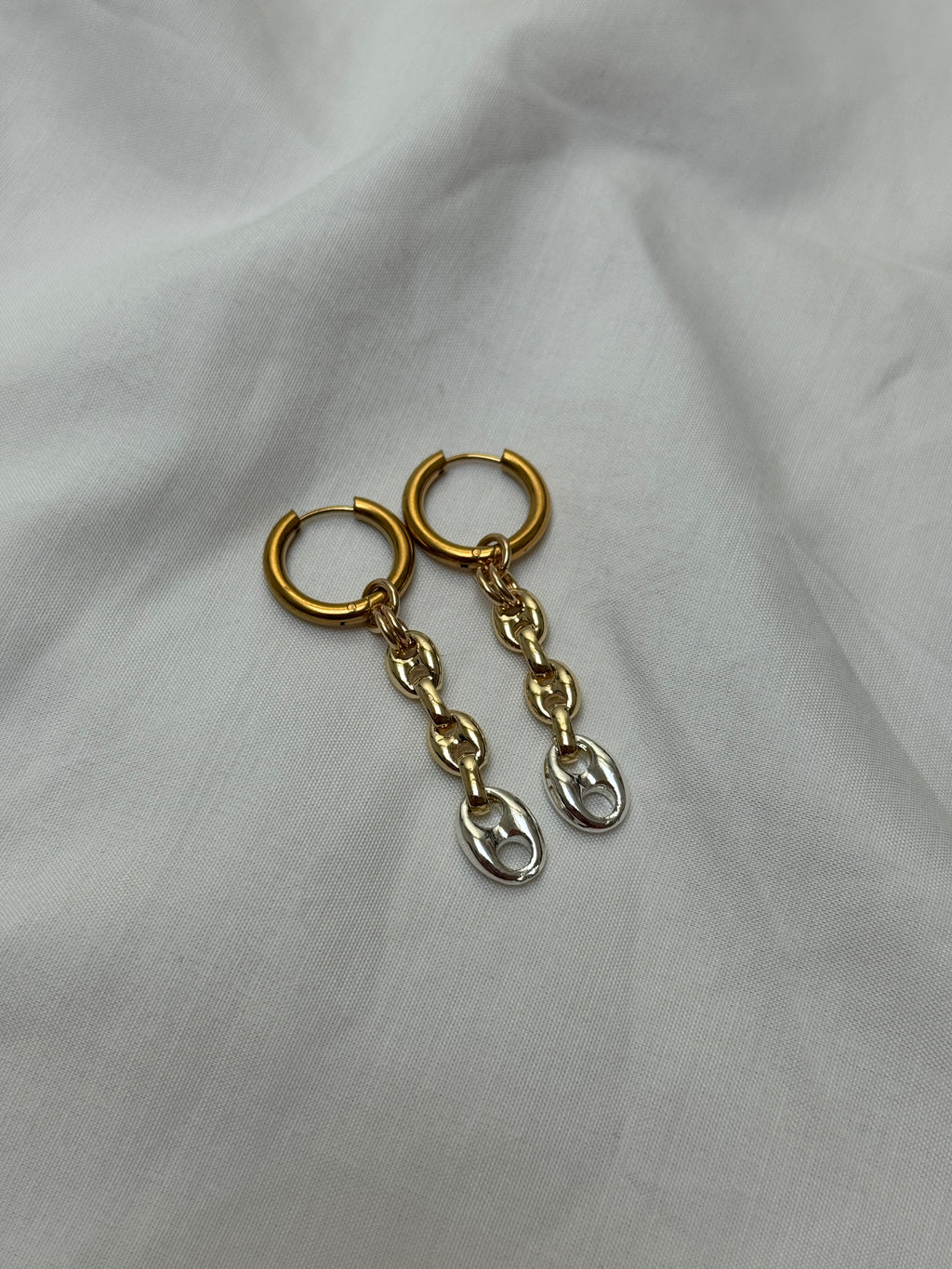 Paire petites créoles mix & match #5