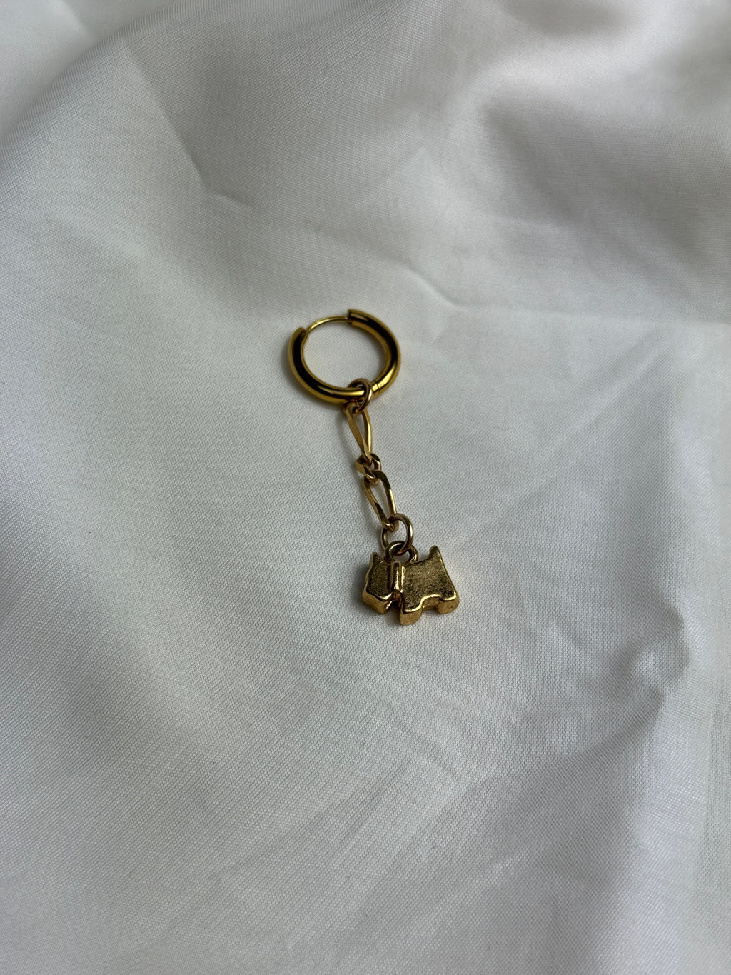 Mono créole dorée & petit chien