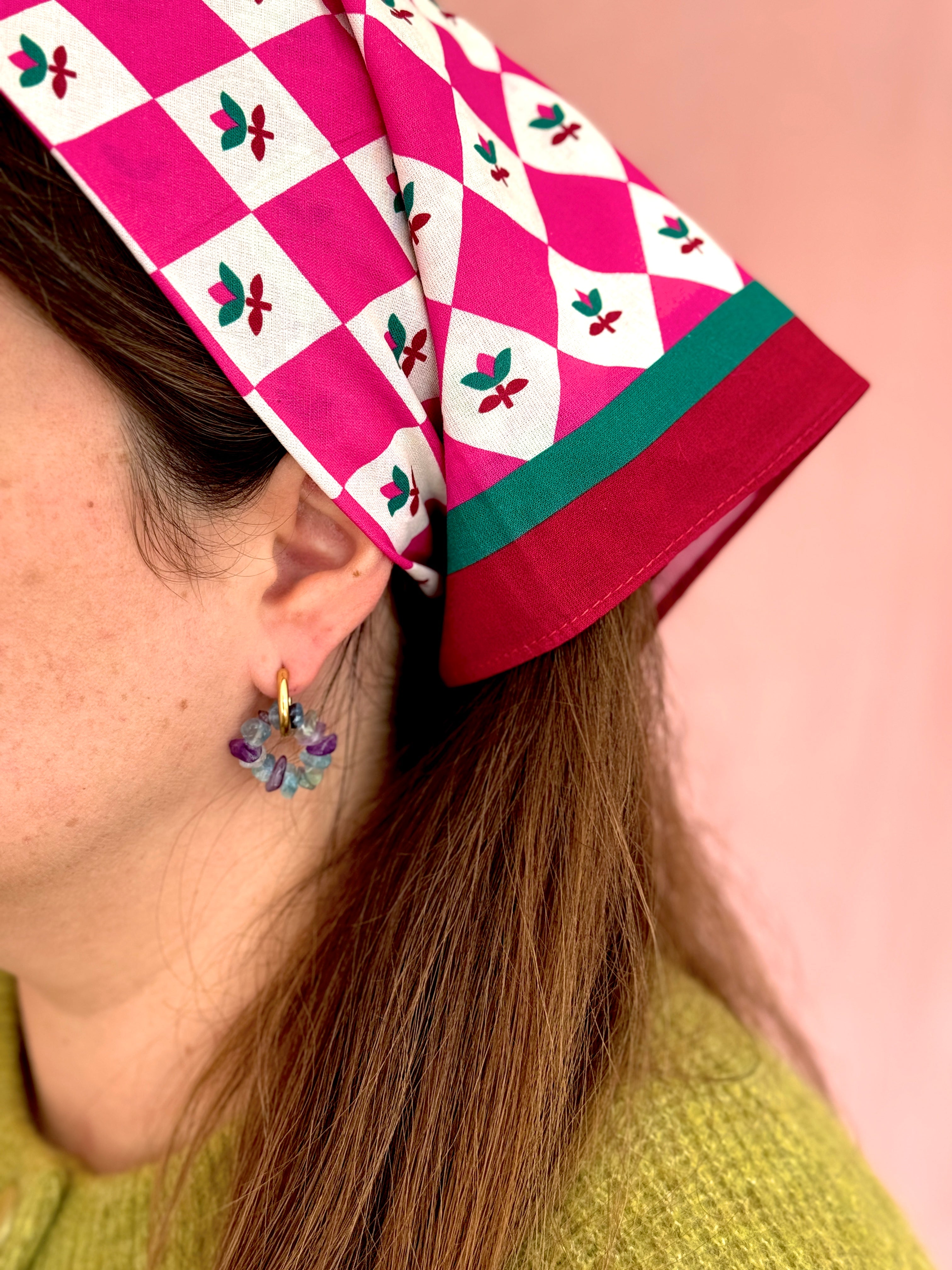 Mono créole dorée & perles diverses