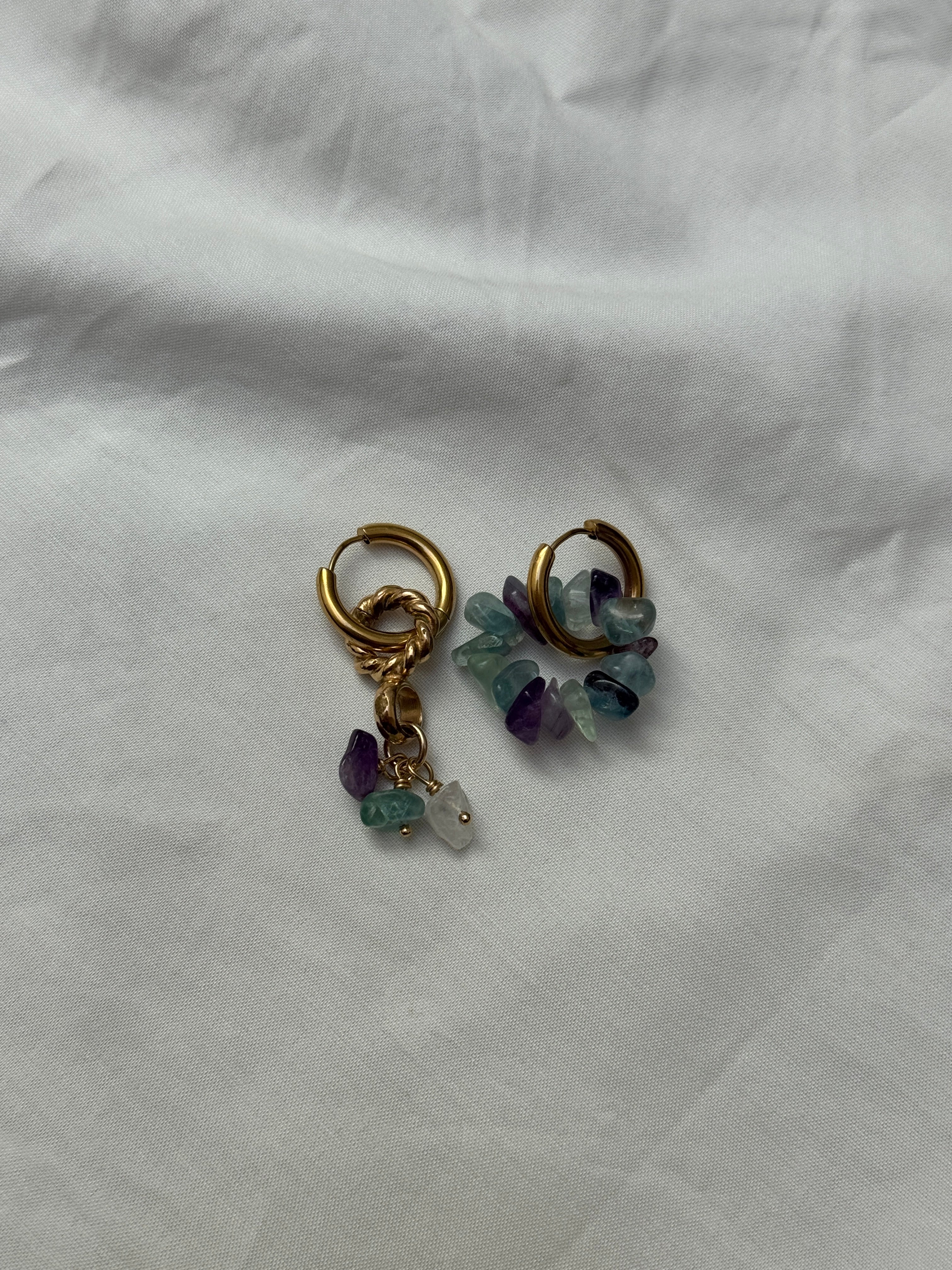 Mono créole dorée & perles diverses