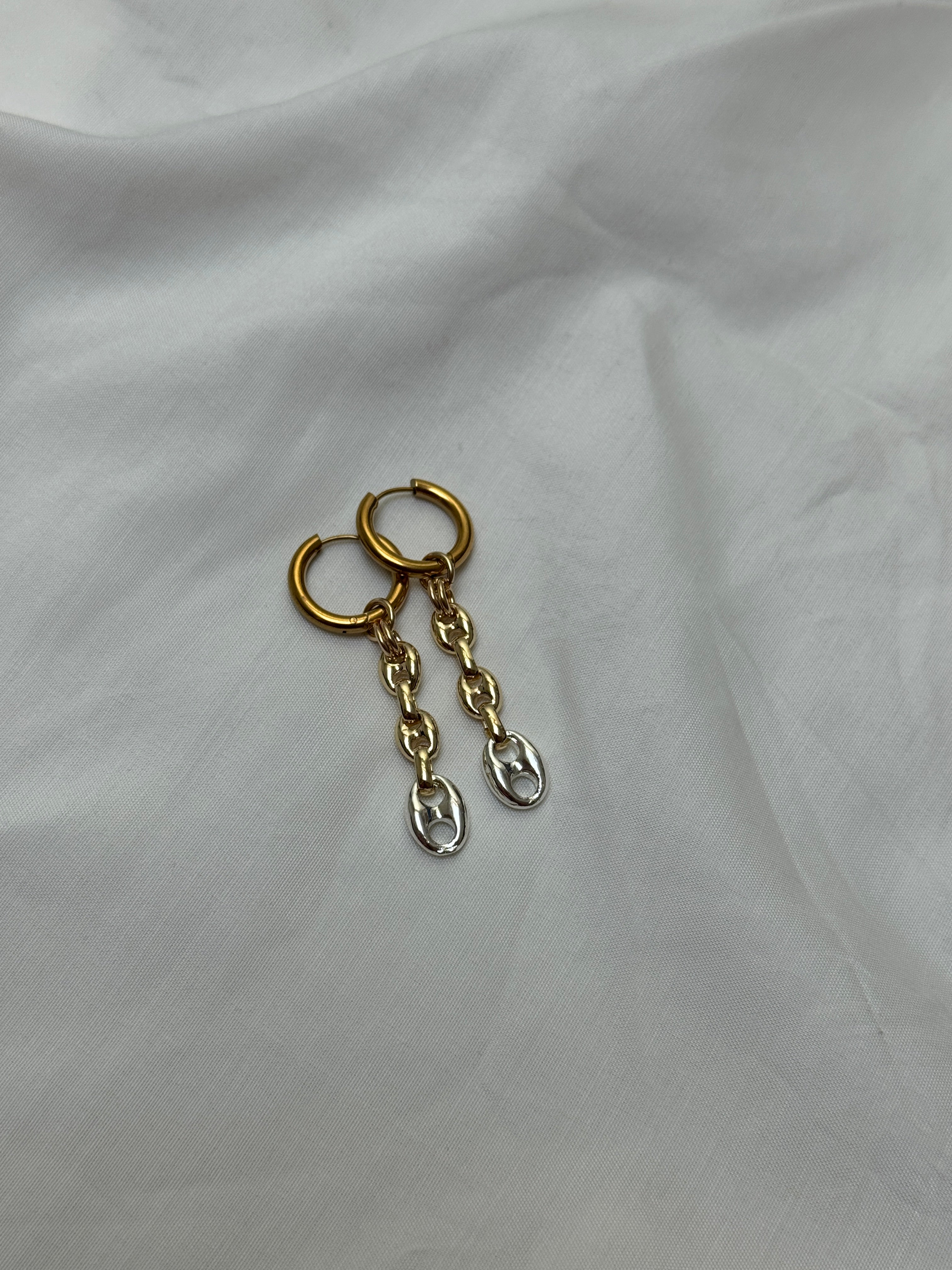 Paire petites créoles mix & match #5