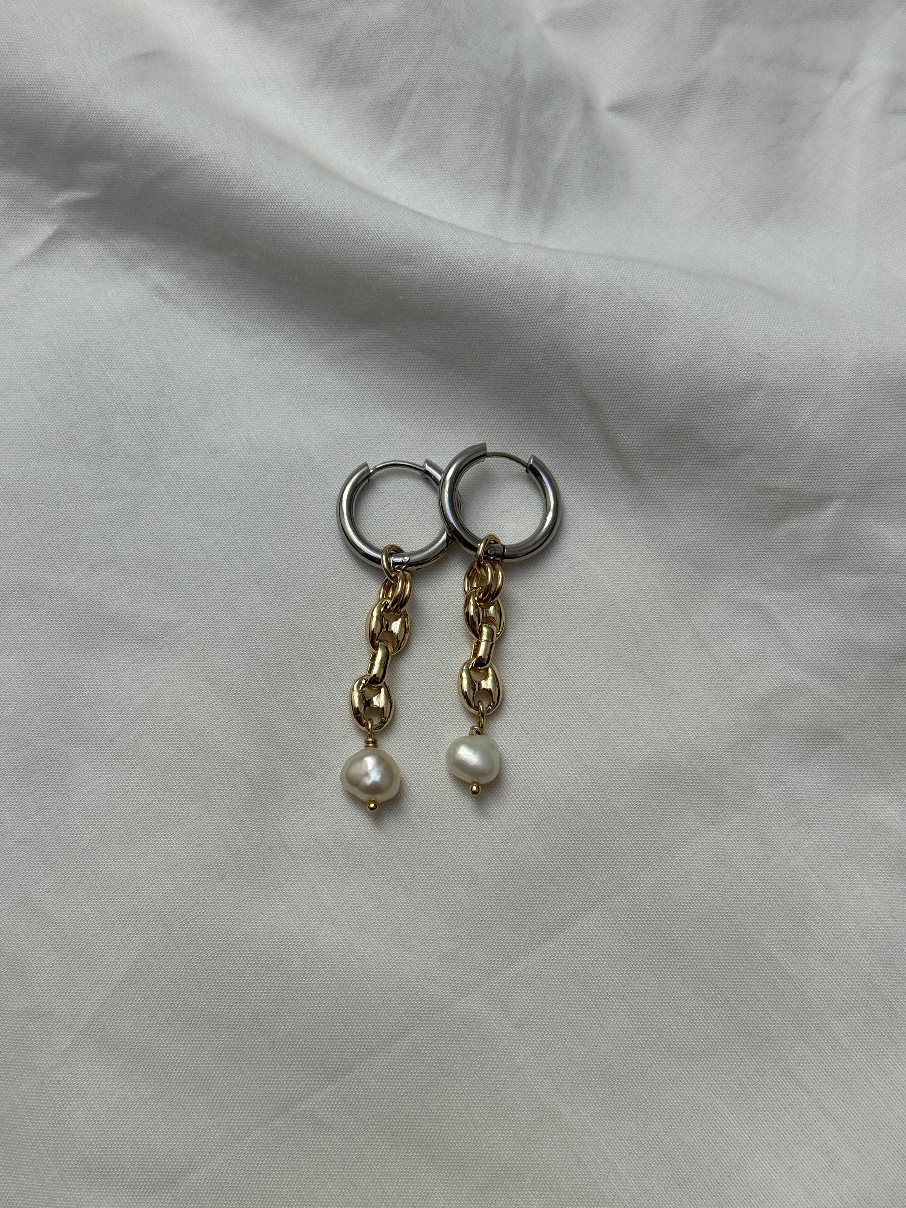 Paire petites créoles mix & match #6